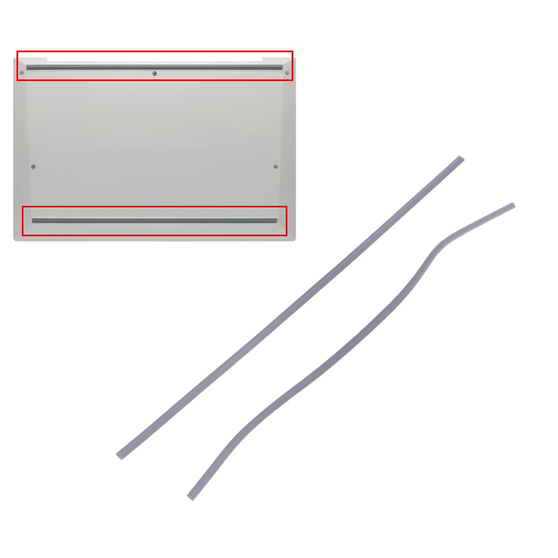 Apple Accessories Laptop - 1 Stück Laptop-Gummistreifen für Elitebook 830