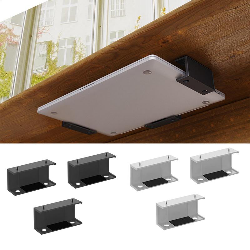 Laptop Accessories Organizer - Unter dem Schreibtisch Laptop-Halterung aus ABS