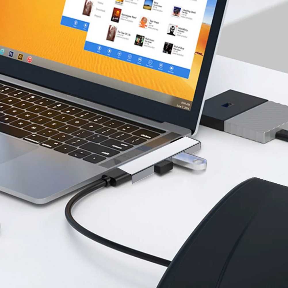 Usb C Docking Hub - 3-in-1 USB-Dockingstation OTG USB 3.0/Type-C 3.0