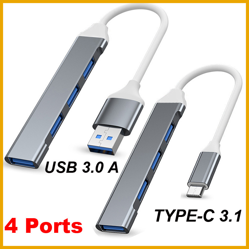Usb C Docking Hub - USB 3.0 TYPE-C 3.1 4-Port-USB-Hub OTG