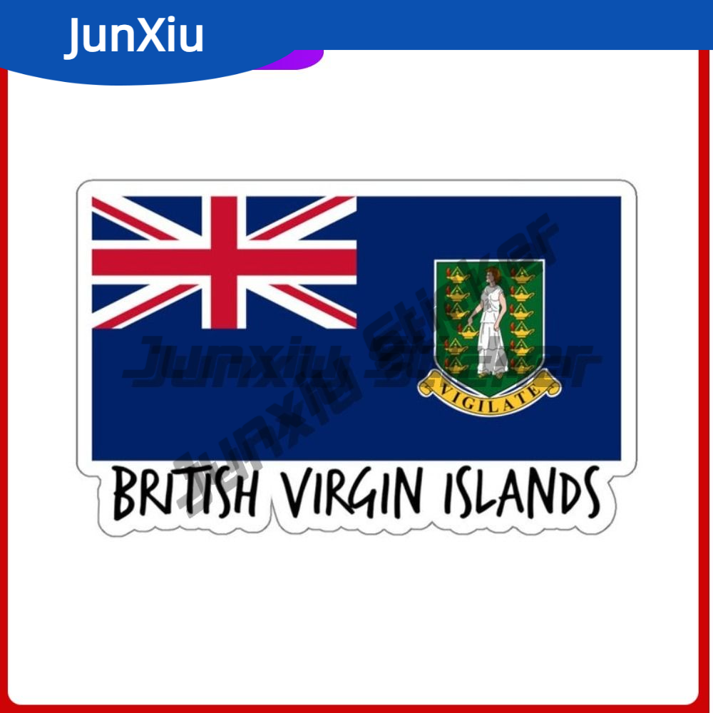Laptop Accessories For Gift - Britische Jungfrauinseln Flagge Geschenkaufkleber Zubehör Auto