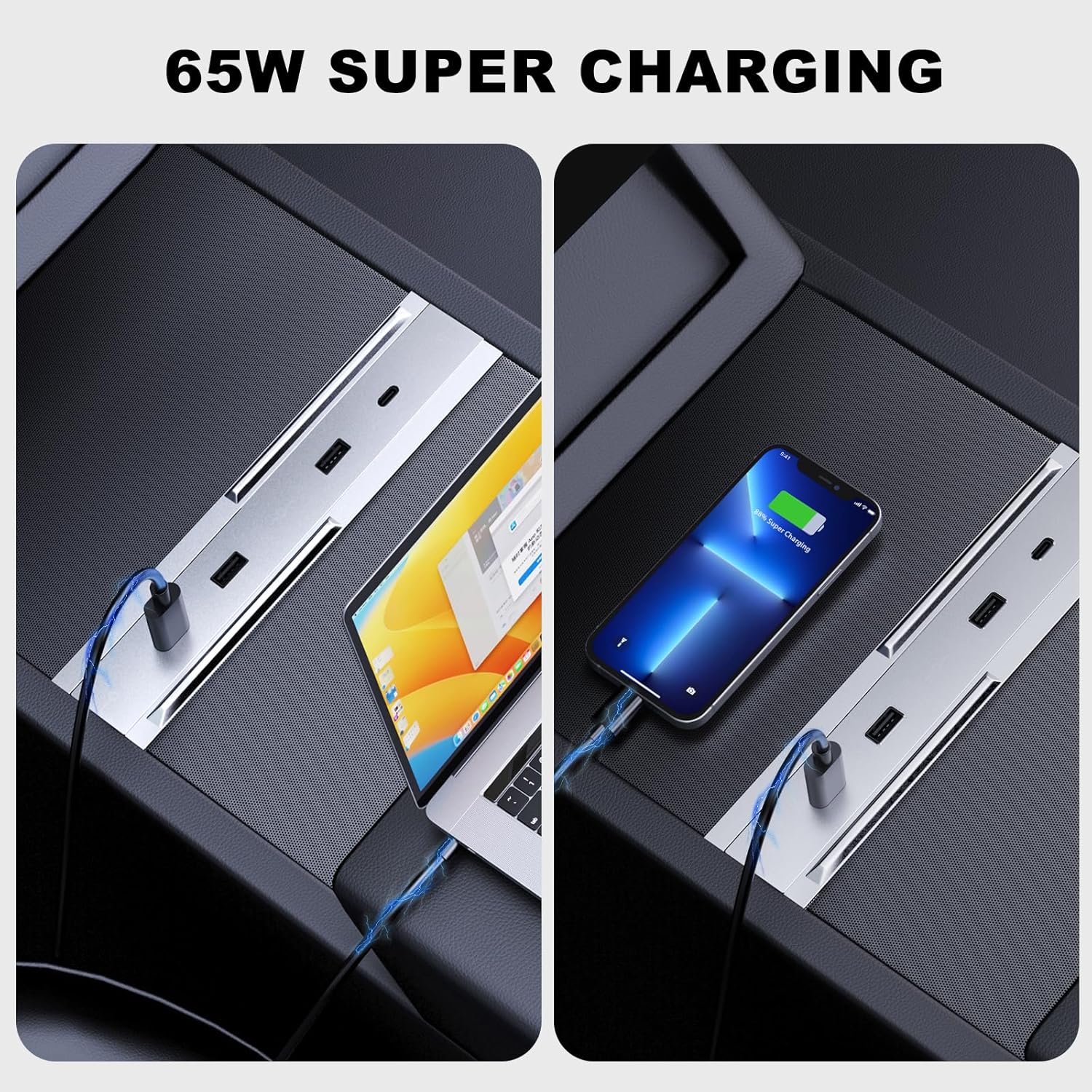 27W-65W Schnellladestation USB – Usb C Docking Hub Bewertung und Preis