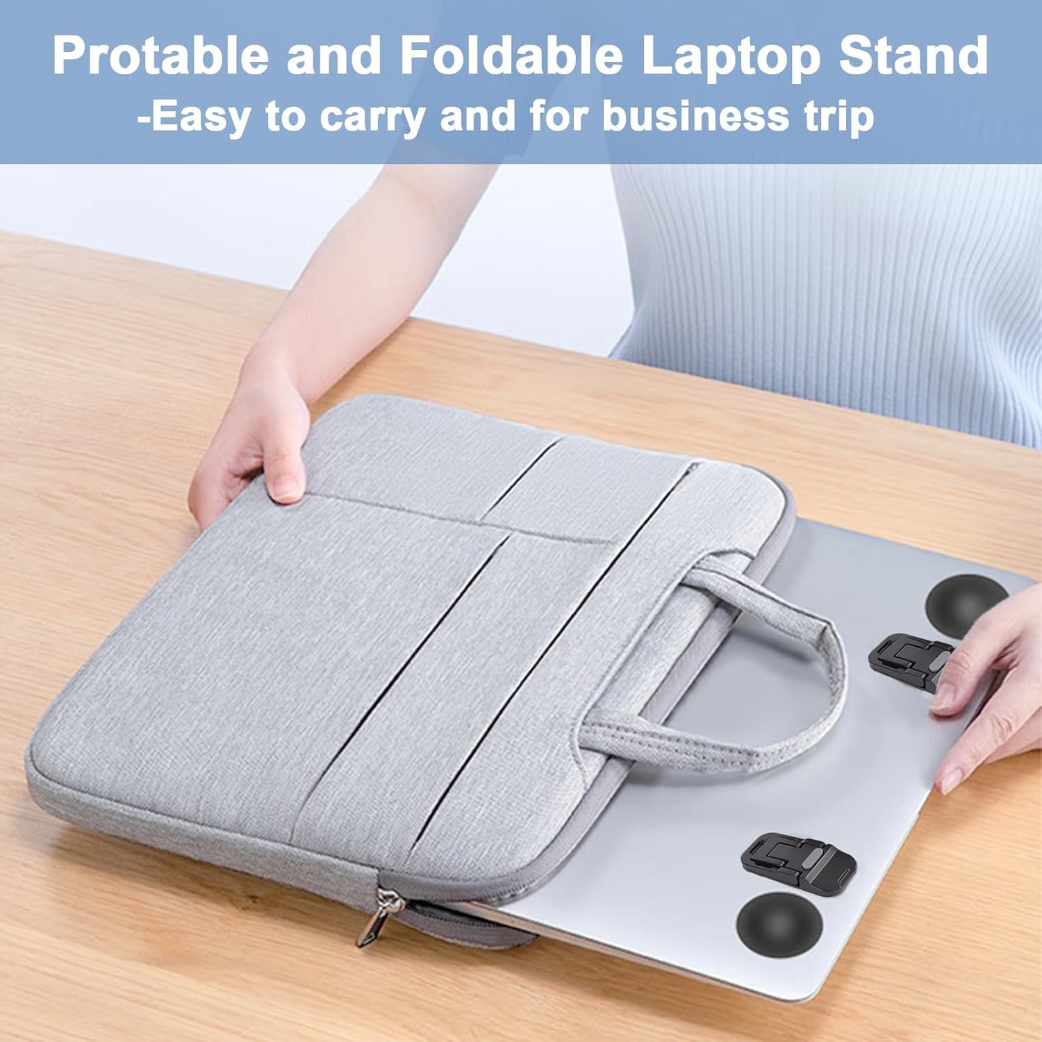2 Stück Tragbarer Faltbarer La – Laptop Accessories Organizer Bewertung und Preis