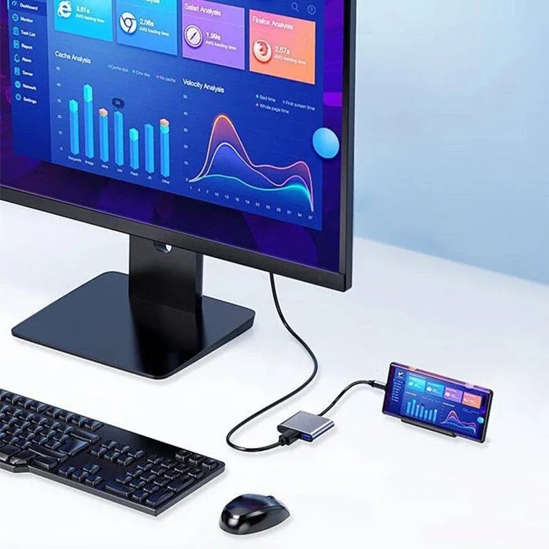 USB C HUB 3in1 Typ C 3,0 zu HD – Usb C Docking Hub Bewertung und Preis