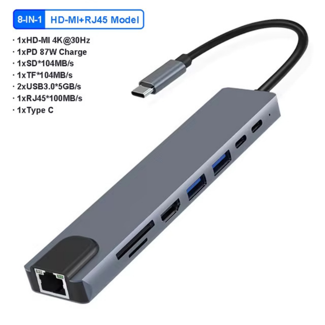 4/7/8/11in1 Docking Hub 4K USB – Usb C Docking Hub Bewertung und Preis