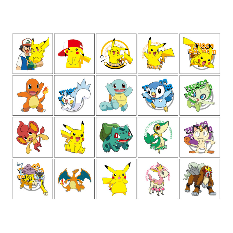 5*5cm 20 Stück Pokemon Pikachu – Good Laptop Accessories Bewertung und Preis