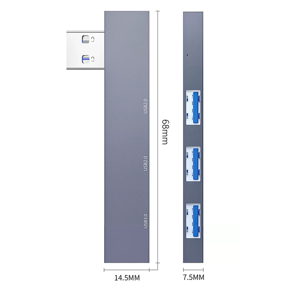 3-in-1 USB-Dockingstation OTG  – Usb C Docking Hub Bewertung und Preis