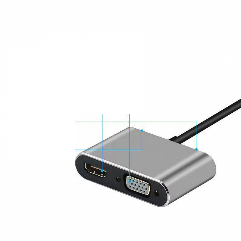 4K USB Typ C zu VGA 1080P USB  – Usb C Docking Hub Bewertung und Preis