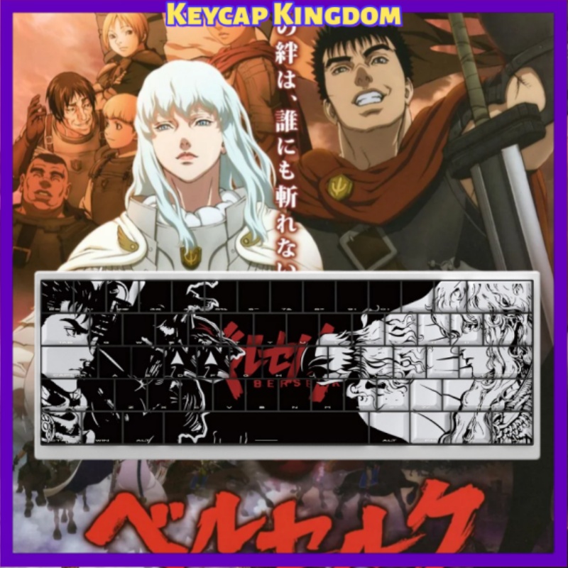 BERSERK Theme Anime Keycap 98  – Laptop Accessories For Gift Bewertung und Preis